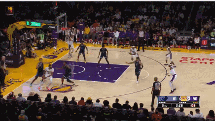 甜瓜安東尼28分6記三分精彩表現欣賞