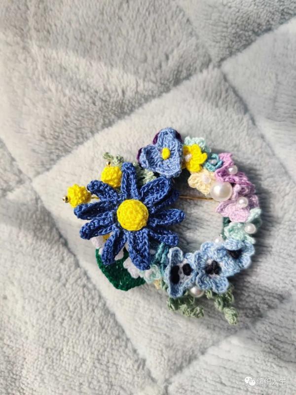 精緻又文藝，超好看微鉤花朵欣賞