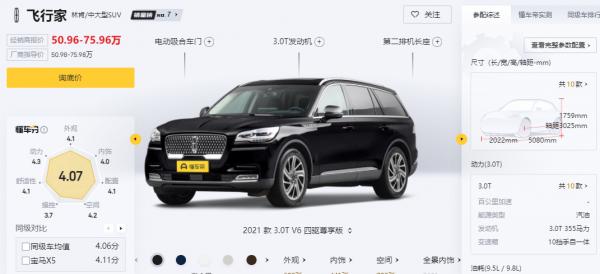 長安一豪華SUV！顏值勝過凱迪拉克XT6，配3.0T發動機，50.98萬起