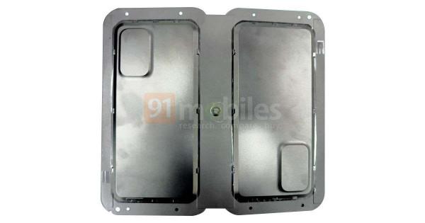 三星Galaxy A33 5G機身框架洩露在網路上 三星Galaxy A33 5G機身框架洩露在網路上