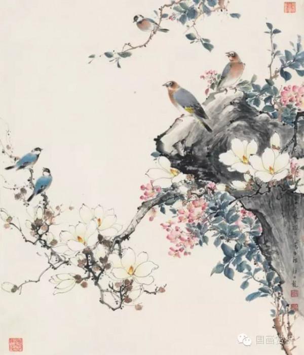 “長白布衣”顏伯龍精品花鳥35幅