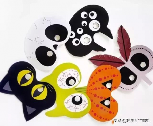 幾張彩紙就搞定了孩子想要的面具，還要花錢去買嗎？（附教程）