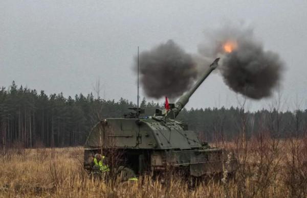 立陶宛炮兵營實彈射擊訓練 立陶宛炮兵營實彈射擊訓練