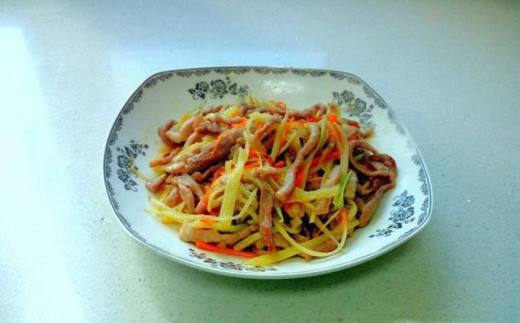 薑絲肉的家常做法