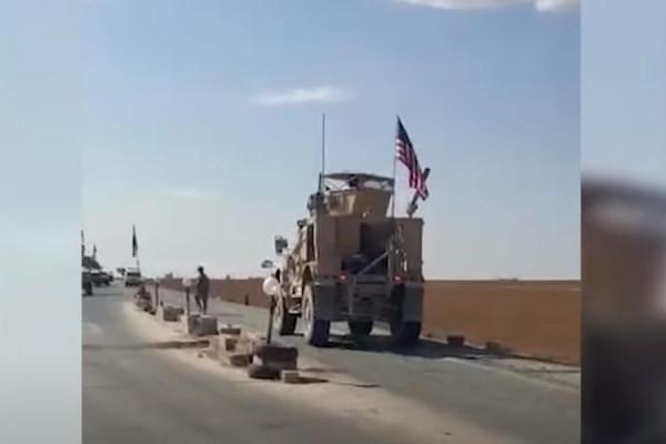 俄媒：敘利亞軍隊在戰略公路攔截美軍裝甲車隊，迫使其掉頭離開