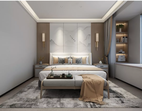 130㎡中式簡約風格設計,一家四口住得很溫馨 130㎡中式簡約風格設計,一家四口住得很溫馨