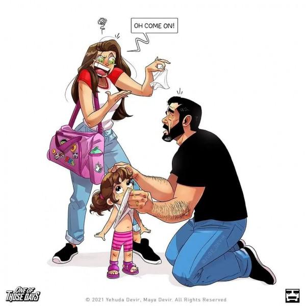 硬漢畫與嬌妻婚後“鬼畜”日常,562萬網友點贊:這愛情我也想要 硬漢畫與嬌妻婚後“鬼畜”日常,562萬網友點贊:這愛情我也想要