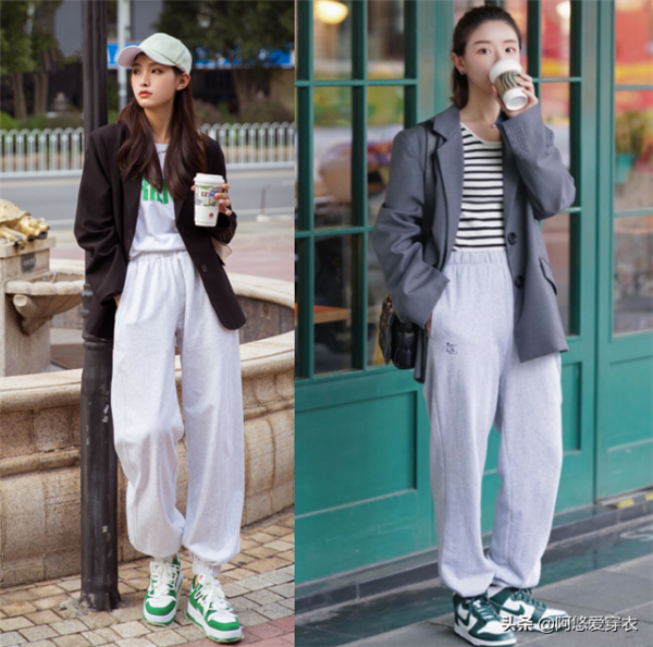 滿大街都是闊腿褲？其實這4條褲子也很流行，配小白鞋洋氣又顯高