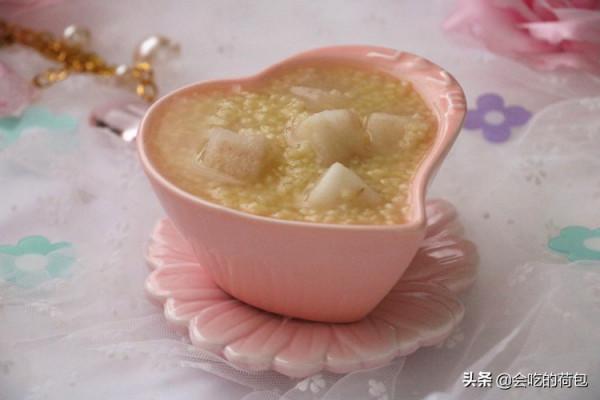 入秋後,梨子和小米是絕配,堅持每週煮2次,整個秋天都舒坦 入秋後,梨子和小米是絕配,堅持每週煮2次,整個秋天都舒坦