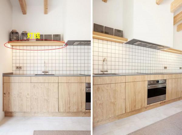 奉勸各位，廚房沒必要裝吊櫃，油煙機左右裝2條隔板，簡單省事