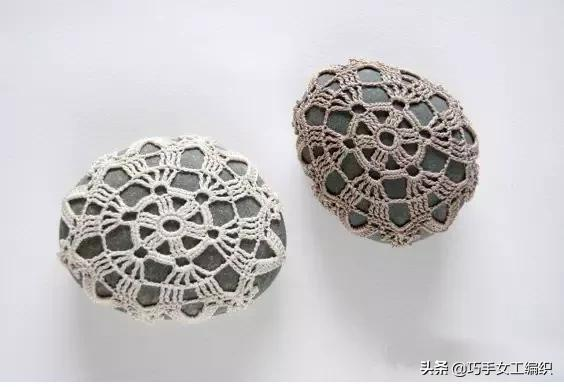 路邊撿些石頭，用毛線鉤起來給它們穿&OpenCurlyDoubleQuote;新衣&rdquo;吧~（附圖解）