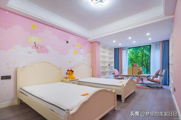 80後兩孩夫婦打造145㎡現代美式四居室，打破有娃必亂的生活魔咒