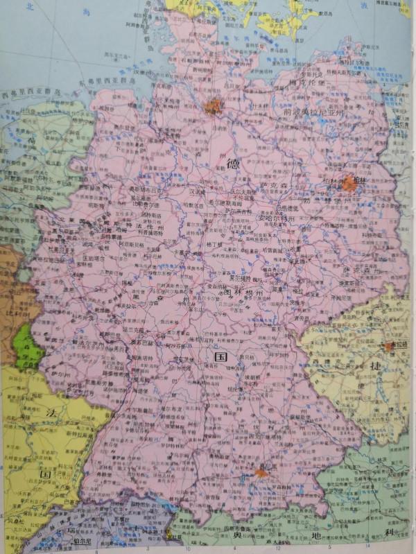 世界地圖變遷史&mdash;歐洲德國