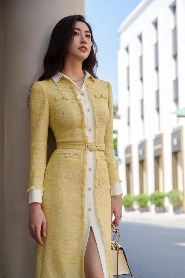 秋冬款粗花呢面料裙子系列