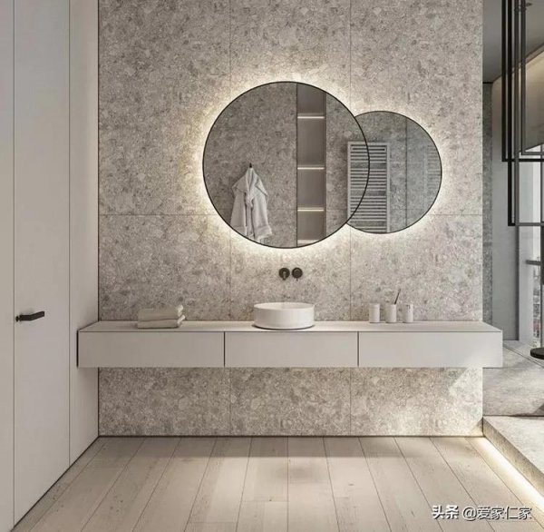 衛生間這樣設計，橫豎都是美