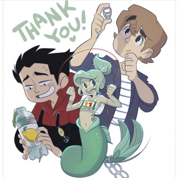 小美人魚角色大反串，還有畫師和觀眾的你問我答環節會有哪些彩蛋