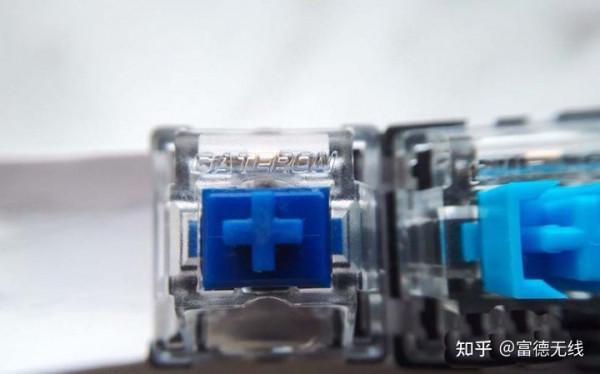 富德告訴你機械鍵盤光軸軸體和傳統機械軸體有哪些區別？