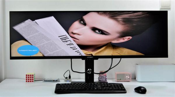 上手INNOCN 44C1G顯示器，蘋果生態色彩，美術設計迴歸本源是王道