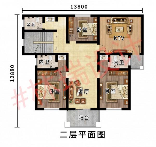 湖南熊阿姨自建農村二層別墅，限高屋頂改為溫馨閣樓，確實不錯