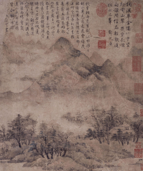 高克恭｜與趙孟頫齊名的元朝山水大家，深得董源、巨然山水之精髓