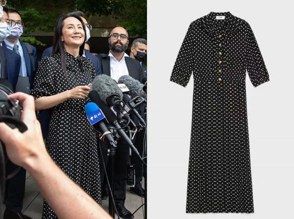 孟晚舟穿紅裙下飛機，女大佬都愛穿什麼品牌？