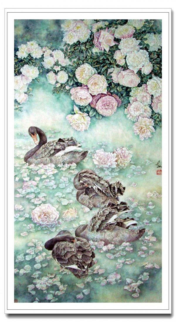 國畫名家陳東山工筆花鳥