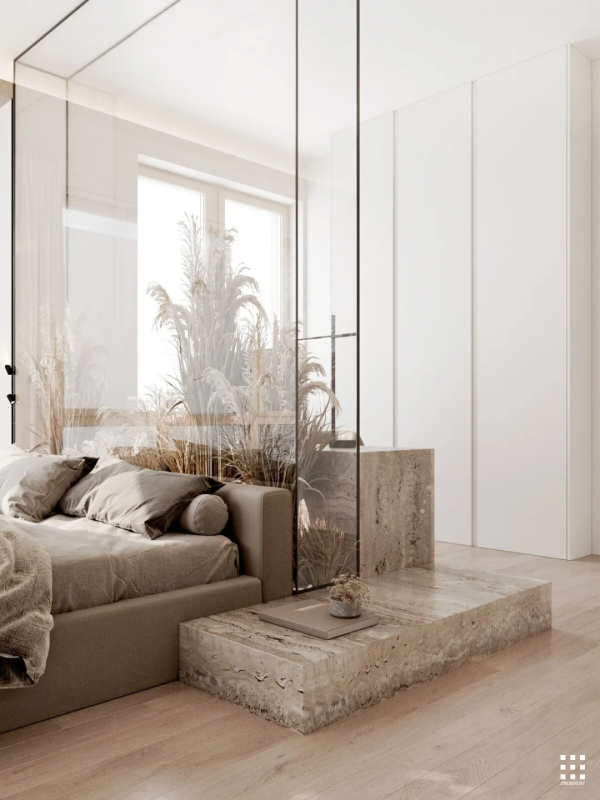 62㎡水泥灰+原木，溫暖舒適