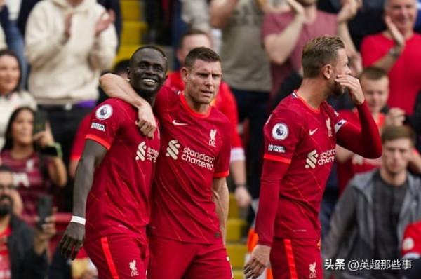 英超最新積分榜：利物浦3球大勝登頂，槍手客勝弱旅攀升中游