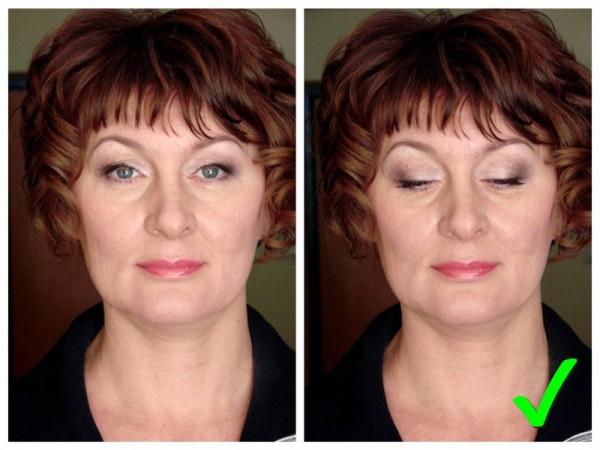 一切都不按計劃:成年女性化妝晚妝的錯誤 一切都不按計劃:成年女性化妝晚妝的錯誤