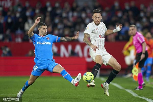 「圖」拉基蒂奇世界波名將絕殺 塞維利亞2-1勝馬競