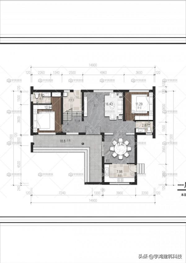 新農村二層中式小別墅，一家五口花30萬建一棟，舒適又愜意