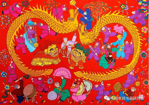 “農民永遠心向黨”主題書畫作品線上展(七) “農民永遠心向黨”主題書畫作品線上展(七)