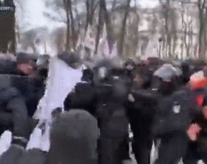 烏克蘭抗議者衝擊議會大廈 議員們經地下隧道撤離