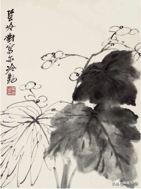 吳待秋 花卉冊頁欣賞 吳待秋 花卉冊頁欣賞