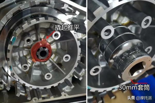 換裝滑動離合器，賽科龍RG3發動機拆解實操