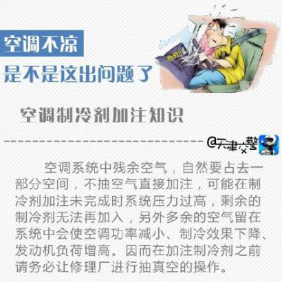 空調不涼是不是這出了問題? 空調不涼是不是這出了問題?