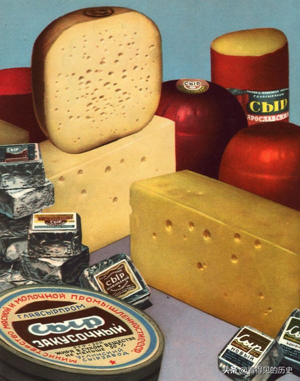 蘇聯時代的食品廣告 看起來還是挺誘人的