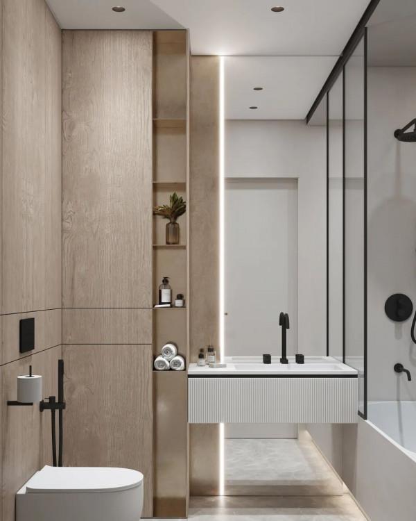 原木+高階灰，打造時尚現代感的舒適家居空間