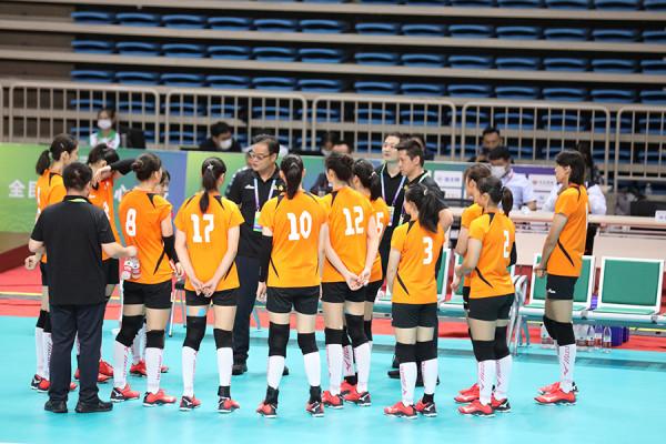 十四運會排球女子U19組比賽福建隊獲得銅牌 十四運會排球女子U19組比賽福建隊獲得銅牌