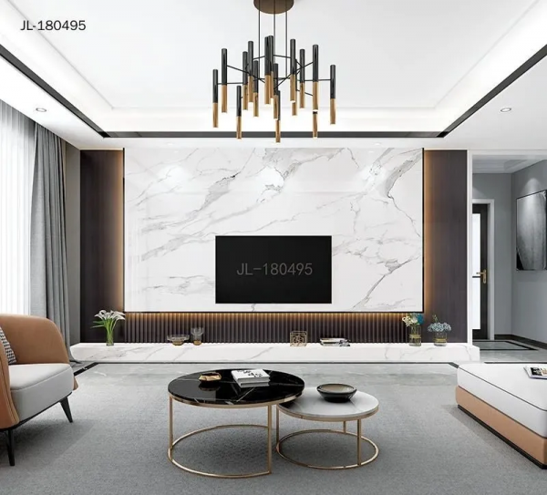 大理石+木格柵,這些背景牆案例給您參考 大理石+木格柵,這些背景牆案例給您參考