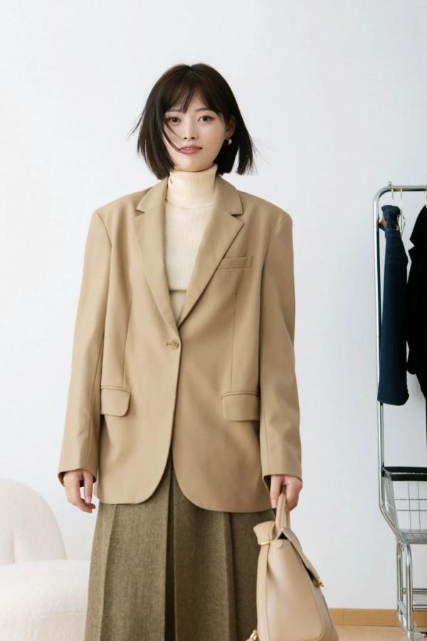 冬天怎麼穿裙裝？8套冬天不露腿的裙裝示範，保暖又好看