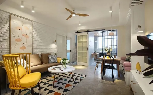 客廳這樣裝真的很加分，不愧是門面擔當，顏值高得可怕