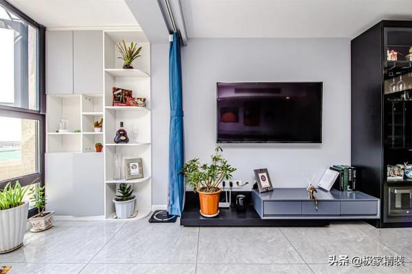 「極家精裝」單層52㎡的loft大變身，現代簡約-藝術與時尚並存