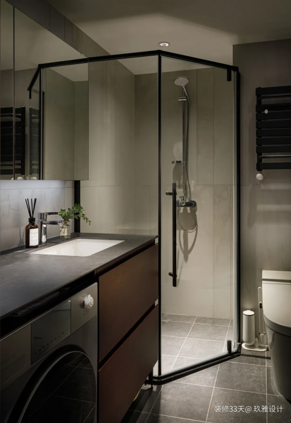 實用73平現代都市風二居