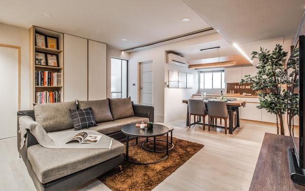 E裝平臺｜40 年鐵皮屋改造，新竹 23 坪北歐陽光宅