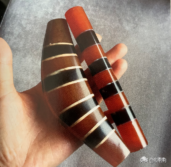 天珠顏色之謎（抗染、填染、浸染）