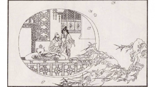 民間故事：書生幫龍王度過了厄運，索要無度，龍王將他吞進了腹中