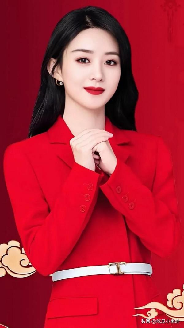 趙麗穎，俏皮可愛，仙女範十足