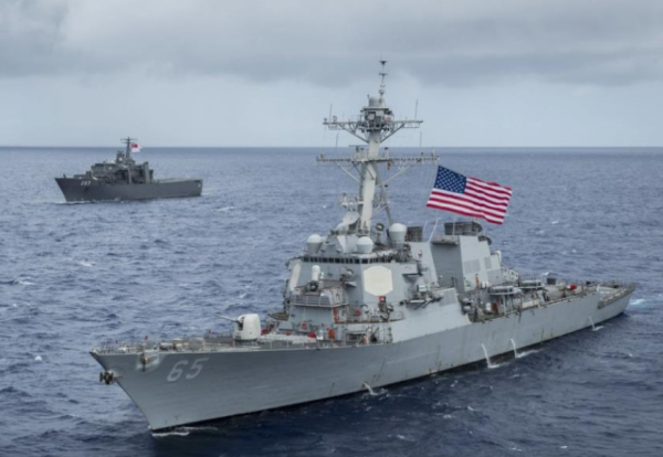 美軍艦闖入西沙領海，已被我國解放軍警告驅逐，周邊航母更需注意