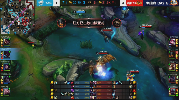 LOL手遊比賽有多奇葩？四人搶線中路還贏了，傳奇盃套路太深了